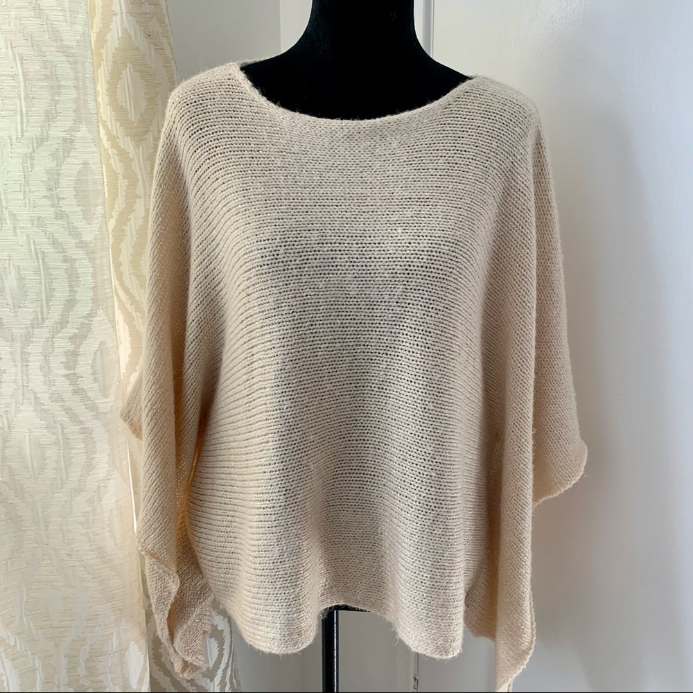 Peace Dove Wool Blend Sweater Sz M